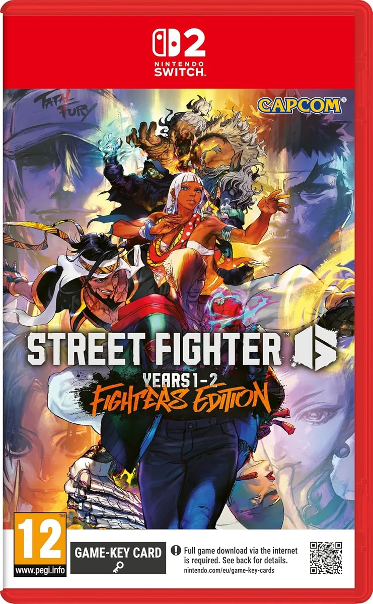 Street Fighter 6: Year 1-2 Fighters Edition para nintendo switch 2