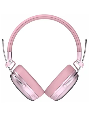 Audífonos Over-Ear Acteck Luxe Chic Hp710 alámbricos e inalámbricos con cancelación de ruido