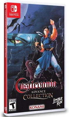 Castlevania advance collection Classic Edition - cubierta mano arriba