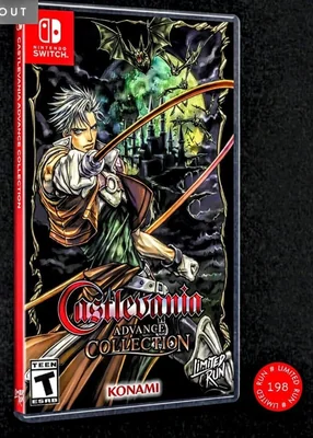 Castlevania Advance Collection Classic Edition - cover con latigo