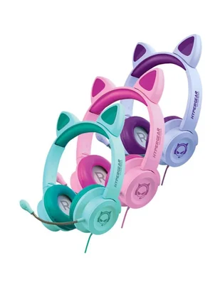 Audífonos Over-Ear Hypergear Kitty Kombat alámbricos
