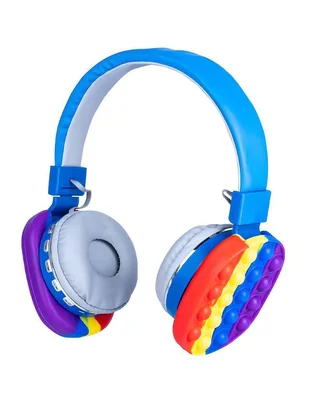 Audífonos On-Ear Gadgets & Fun Diadema Pop It alámbricos e inalámbricos con cancelación de ruido