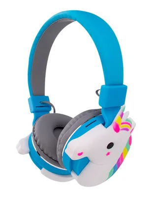 Audífonos Over-Ear Techzone Diadema Unicornio alámbricos e inalámbricos