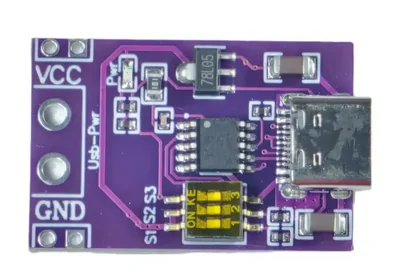 Selector De Voltaje Usb-c De 5v-20v Eliminador Cel