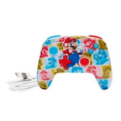 Control Nsw Power a Mario Hero Reel Alámbrico