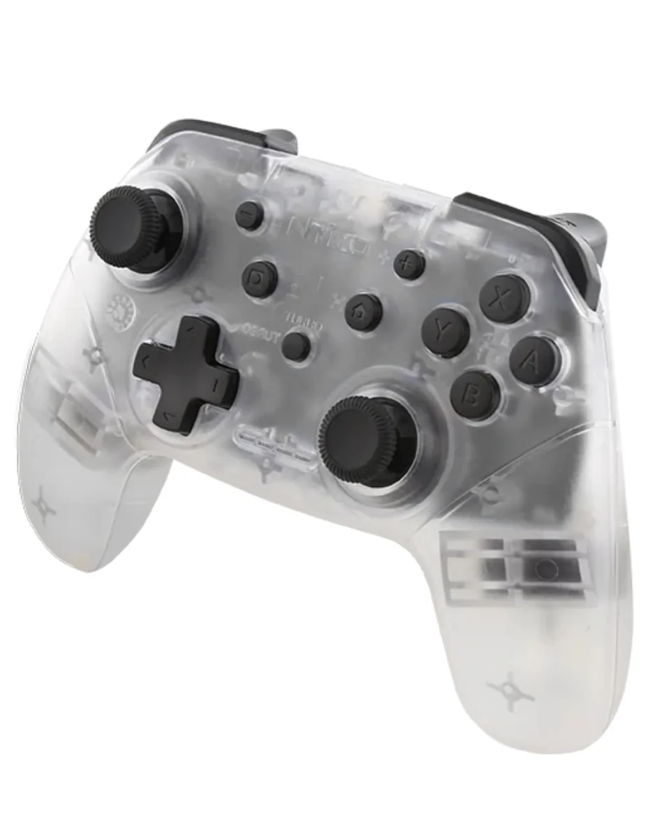 Controlador Central Inalámbrico (Transparente) para Nintendo Switch.