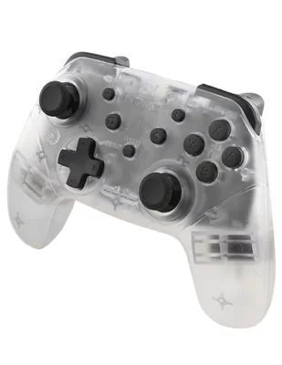 Controlador Central Inalámbrico (Transparente) para Nintendo Switch.