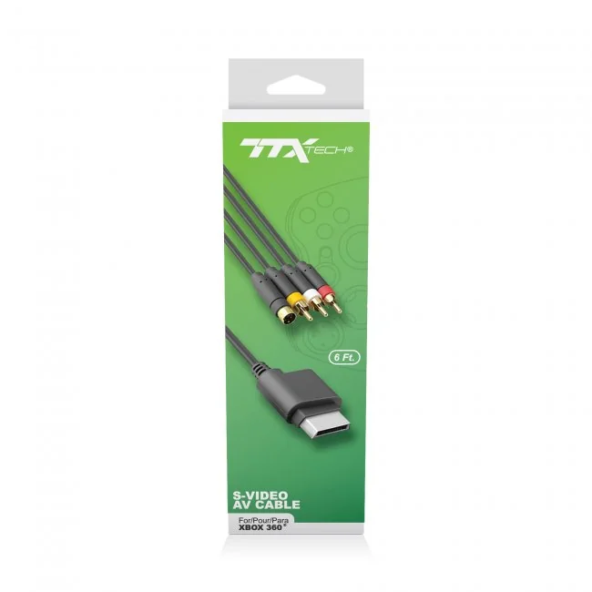 Cable S-Video AV para Xbox 360 TTX Tech.