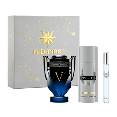 Invictus Victory Elixir Estuche 3pzs Caballero EDP 100ml + Desodorante 150ml + Miniatura 10ml