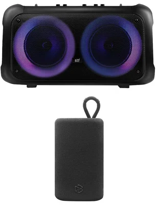 Set de bocinas Stf Power block 6.5 + rogue inalámbrica