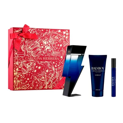 Bad Boy Cobalt Estuche 3pzs Caballero EDP 100ml + Gel de Ducha 100ml + Miniatura 10ml