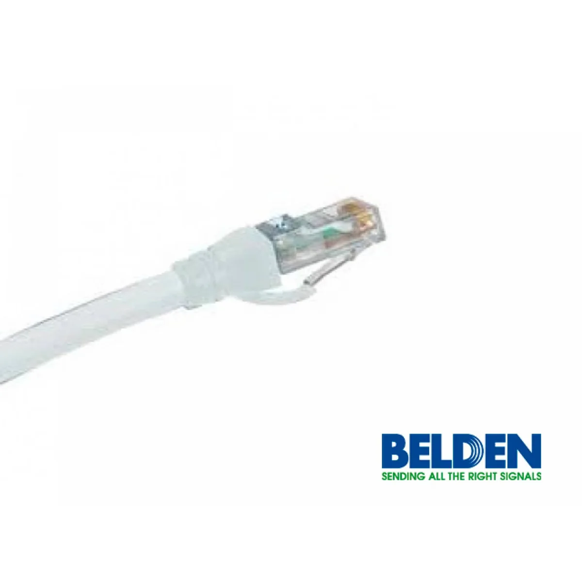 Patchcord Utp Cat5e Belden C501109010 Forro Pvc Blanco Cmr-r