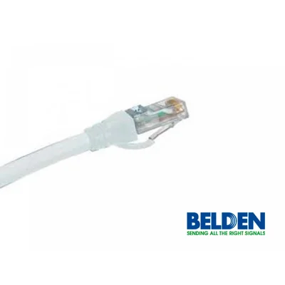 Patchcord Utp Cat5e Belden C501109010 Forro Pvc Blanco Cmr-r