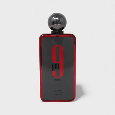 Afnan Agua de Perfume EDP 9PM Rebel (Red) para Adultos unisex, 100ml