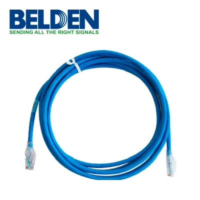 Patchcord Utp Cat6 Belden C601106002 Forro Pvc Azul Cmr-rise