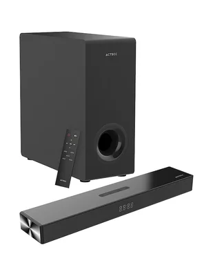 Barra de sonido Acteck Dynamic Thin Bs600 con subwoofer
