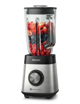Licuadora Philips Serie 5000 de 1400 W con Jarra de Vidrio - HR2244/91