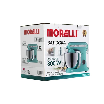 Batidora De Pie Morelli TURQUESA - M10500 6l 10 Velocidades