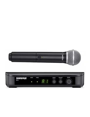 Micrófono profesional alámbrica Shure BLX24-PG58