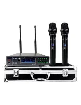 Micrófono profesional Inalámbrico Steelpro uhf-pro9.2
