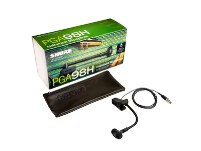Micrófono Shure PGA98H-XLR con Cuello de Ganso Flexible
