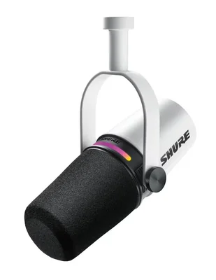 Micrófono portátil alámbrico Shure mv7+