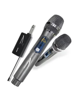 Set micrófono portátil inalámbricos Audiobahn AMU280