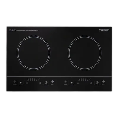 Parrilla de Inducci N Turmix 2 Quemadores