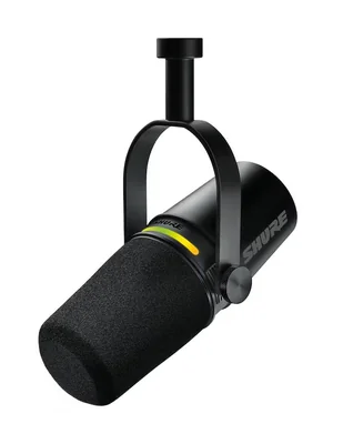 Micrófono portátil alámbrico Shure mv7+