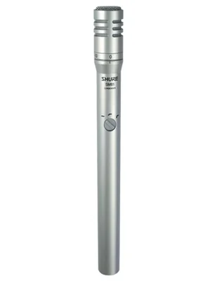 Micrófono Instrumentos Shure SM81-LC con Parabrisas sin cable