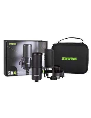 Micrófono portátil alámbrico Shure kit sm4