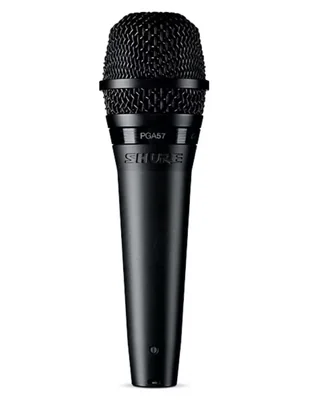 Micrófono para Instrumentos Shure PGA57-XLR 1 Canal negro