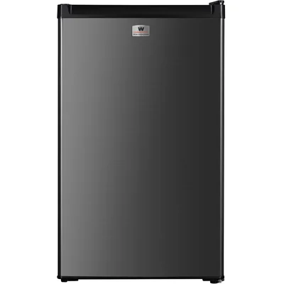 White Westinghouse Refrigerador Frigobar 4.4 pies 124L Control mecánico de temperatura Luz interior
