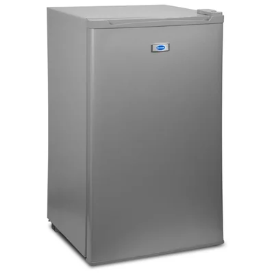 Frigobar Refrigerador Portátil Compacto Una Puerta Acero Inoxidable Plataforma (SHTFB91LP)