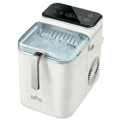 Máquina De Hielo Portátil 1.8l Ewtto 26 Lb/día, En 6 Minutos