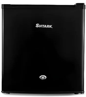 Refrigerador con freezer frigobar Con llave SHTARK SHTFB01 color negro con capacidad de 46L