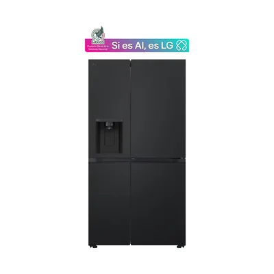 Refrigerador LG Duplex 22P Vs23Jnt Negro con Desp