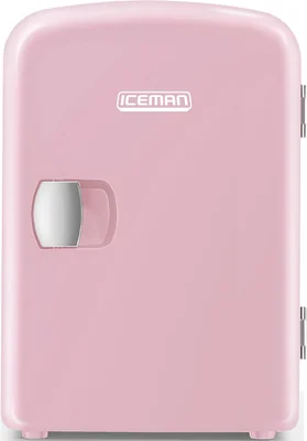 Chefman Mini-Refrigerador Portátil | Mini-Fridge | Frigobar | Rosa