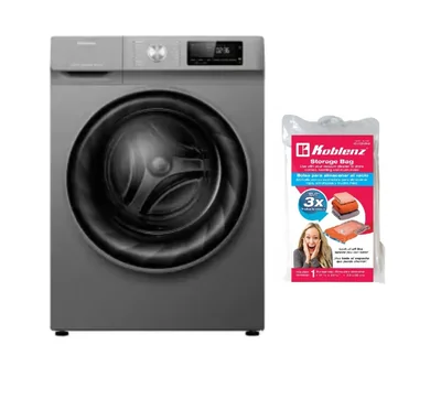 Lavasecadora Hisense WDQY1514 con Carga Frontal de 15KG Lavado y 10KG Secado Inverter + Regalo Bolsa de Vacio ENDY