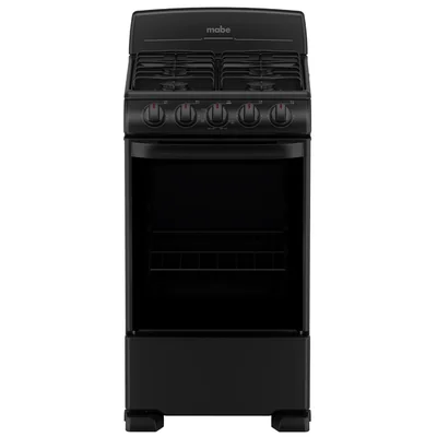 Estufa de Piso Mabe EM5022BAPN1 20 pulgadas 4Q Negro ORTY
