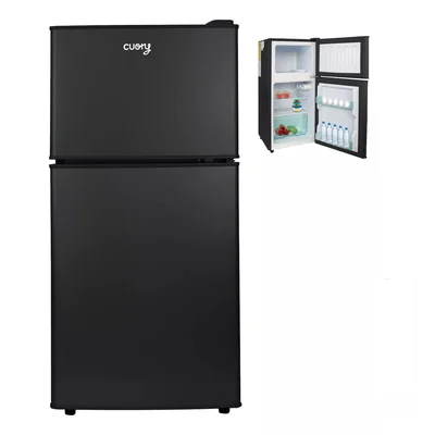 Frigobar Refrigerador Con Freezer Cuory 86l 2 Puertas 3 Pies