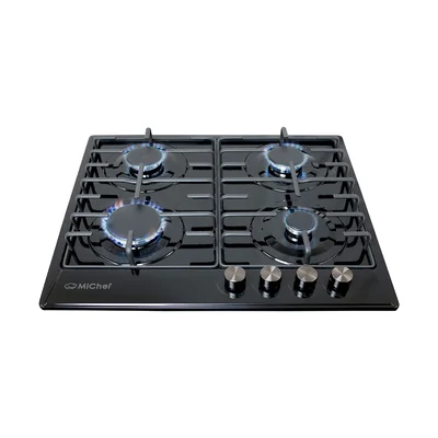 MICHEF Parrilla a Gas Empotrable 60 cm Negro FERNET