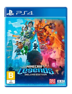 Minecraft Legends Ps4 deluxe para PS4