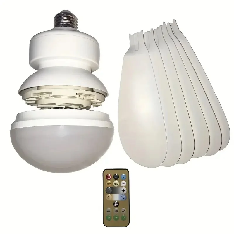 Ventilador de techo con luz con control