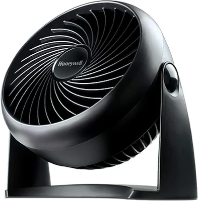 Honeywell HT-900 TurboForce - Ventilador de circulación de aire, color negro, tamaño pequeño.