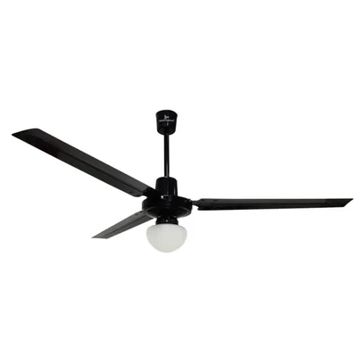 Ventilador de Techo Masterfan VIICCLNE56 56 pulgadas Icarus C/Luz Negro ALBY6