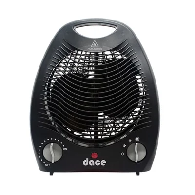Calefactor / Ventilador Dace CAEMRM04N 2 en 1 Indicador LED Negro ENDY