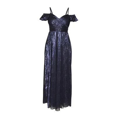 Vestido  Largo Drapeado  Plisado Philosophy para Mujer