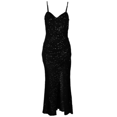 Vestido Largo Drapeado Philosophy Jr Nights para Mujer