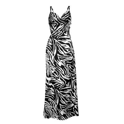 Vestido Escote Drapeado de Satín Philosophy Jr Nights para Mujer